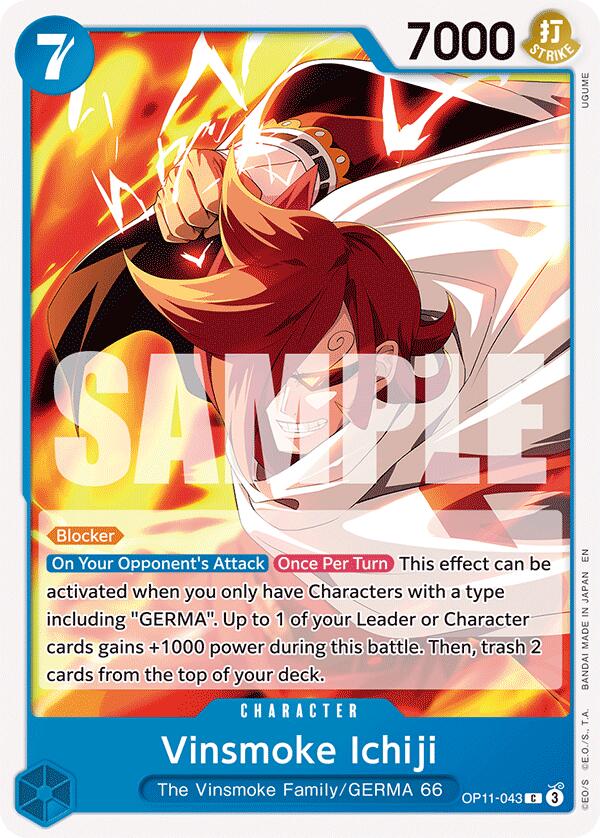 One Piece Card Game: Vinsmoke Ichiji card image