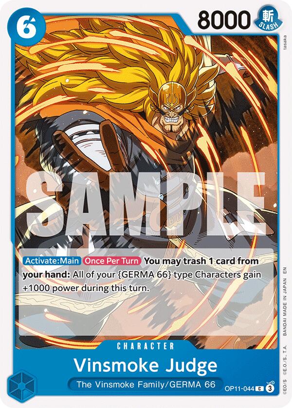One Piece Card Game: Vinsmoke Judge card image
