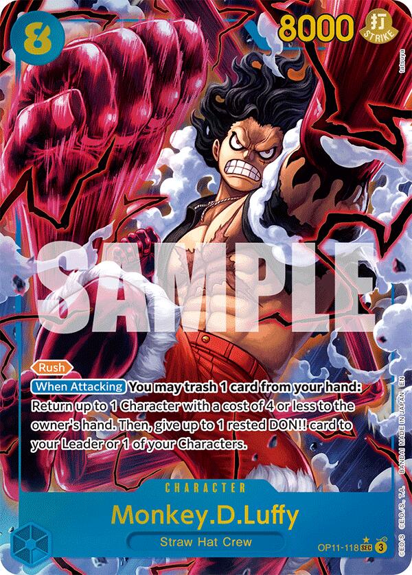 One Piece Card Game: Monkey.D.Luffy (118) (Alternate Art) card image