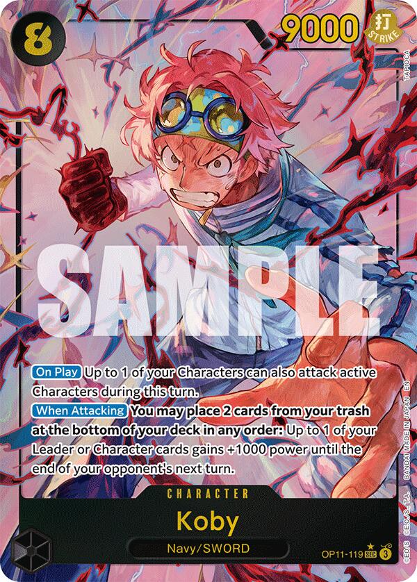 One Piece Card Game: Koby (119) (Alternate Art) card image