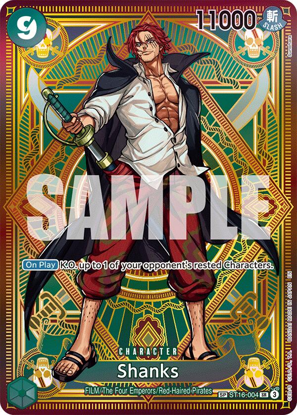 One Piece Card Game: Shanks (SP) card image