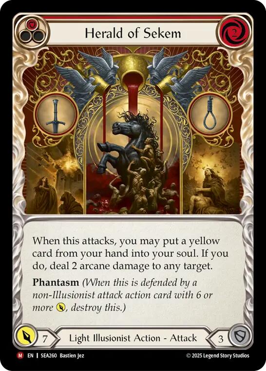 Flesh and Blood TCG: Herald of Sekem image