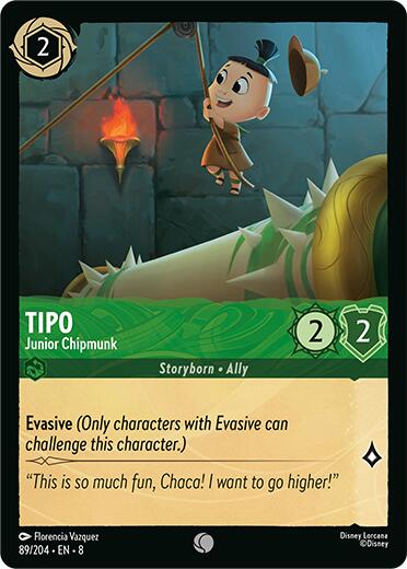 Disney Lorcana: Tipo - Junior Chipmunk card image