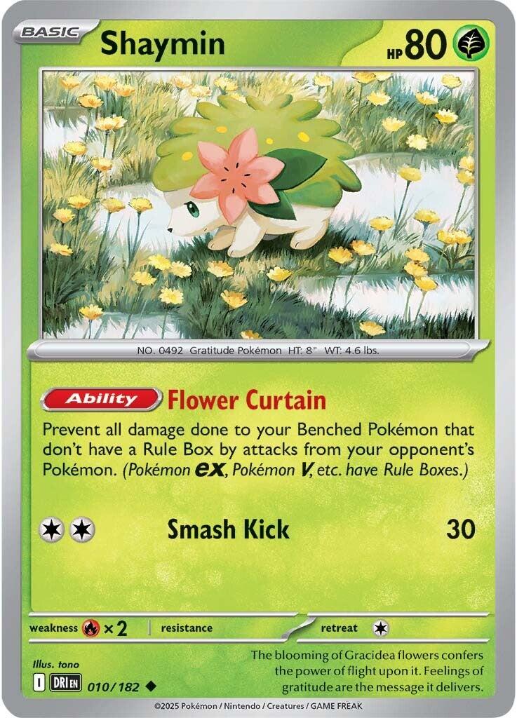 Pokemon: Shaymin - 010/182 card image