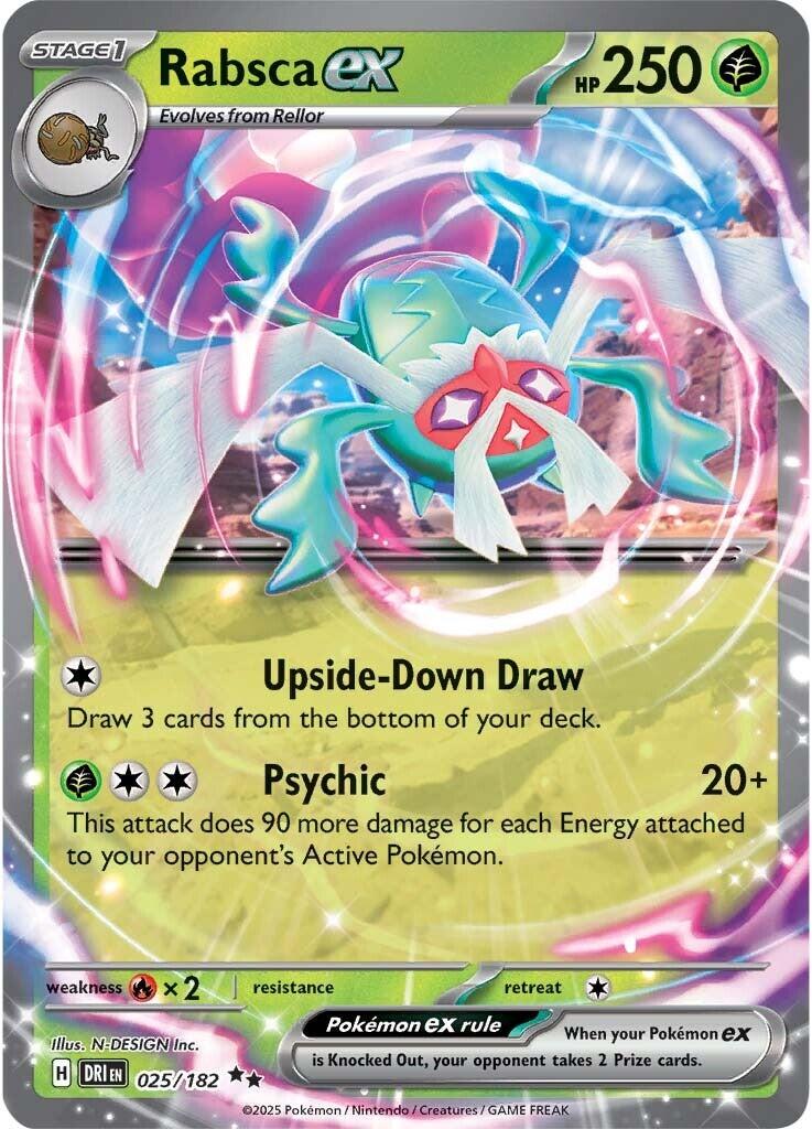 Pokemon: Rabsca ex card image