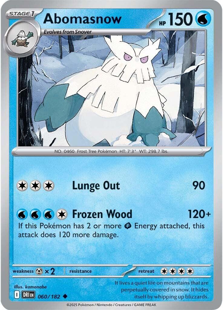 Pokemon: Abomasnow card image