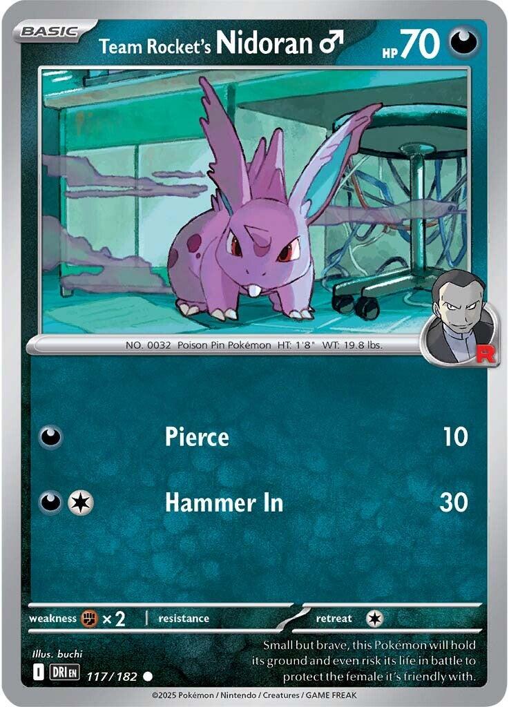 Pokemon: Team Rocket's Nidorand card image