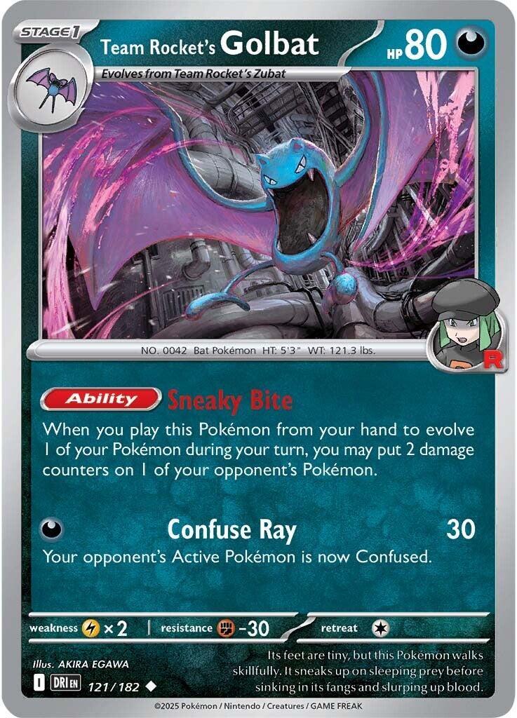 Pokemon: Team Rocket's Golbat card image