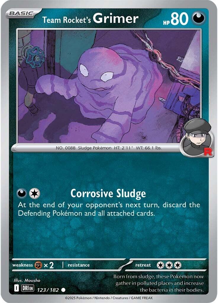 Pokemon: Team Rocket's Grimer card image