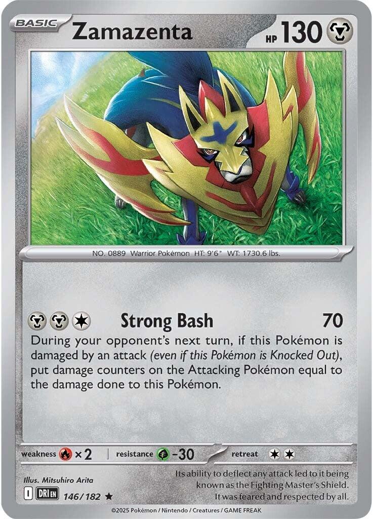 Pokemon: Zamazenta - 146/182 card image