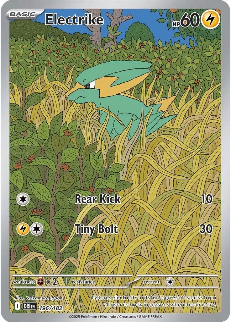 Pokemon: Electrike - 196/182 card image