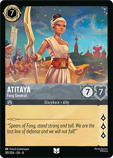 Disney Lorcana: Atitaya - Fang General card image