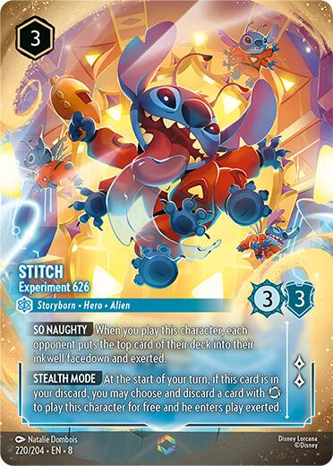 Disney Lorcana: Stitch - Experiment 626 (Enchanted) card image