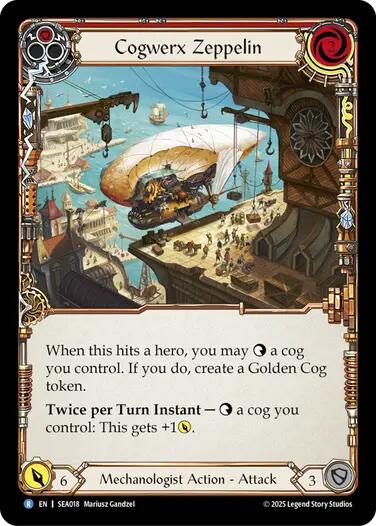 Flesh and Blood TCG: Cogwerx Zeppelin (Red) image