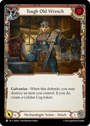 Flesh and Blood TCG: Tough Old Wrench (Red) image