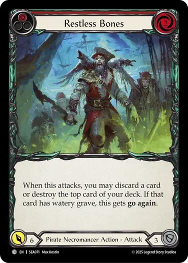 Flesh and Blood TCG: Restless Bones (Red) image