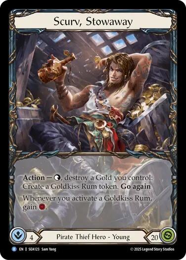 Flesh and Blood TCG: Scurv, Stowaway image