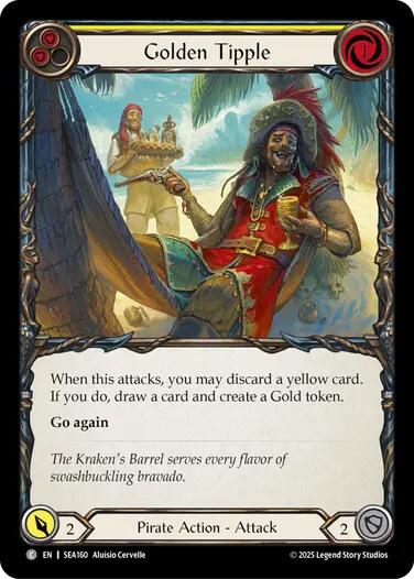 Flesh and Blood TCG: Golden Tipple (Yellow) image