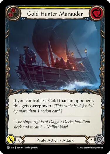 Flesh and Blood TCG: Gold Hunter Marauder image