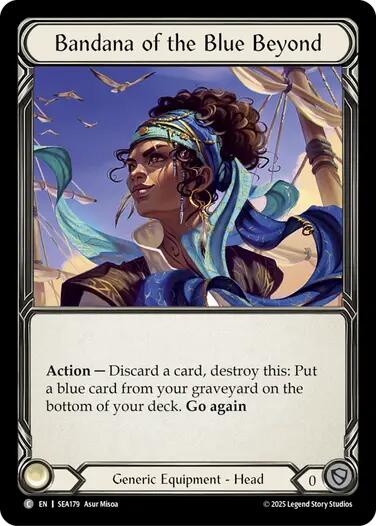 Flesh and Blood TCG: Bandana of the Blue Beyonds image