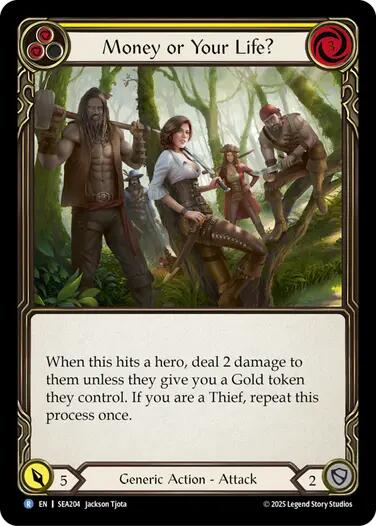 Flesh and Blood TCG: Money or Your Life? (Yellow) image