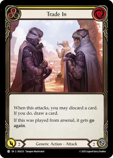 Flesh and Blood TCG: Trade In (Yellow) image