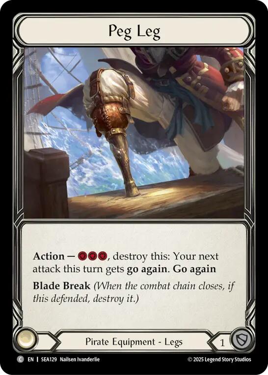 Flesh and Blood TCG: Peg Leg image