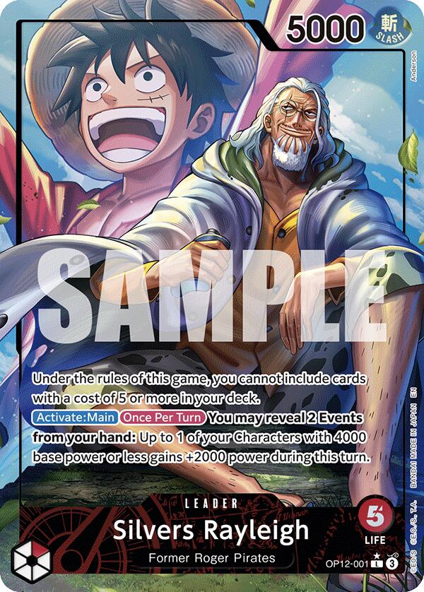 One Piece Card Game: Silvers Rayleigh (Alternate Art) card image