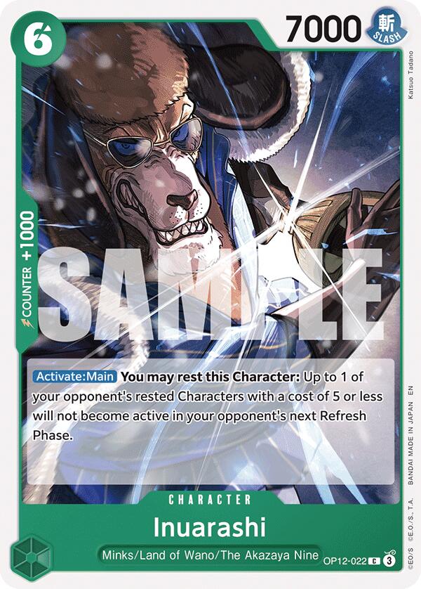 One Piece Card Game: Inuarashi card image