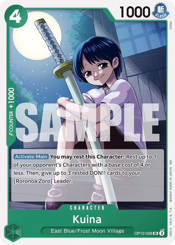 One Piece Card Game: Kuina card image