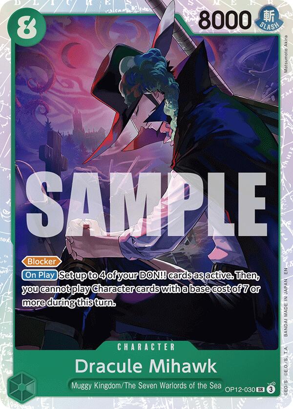 One Piece Card Game: Dracule Mihawk card image