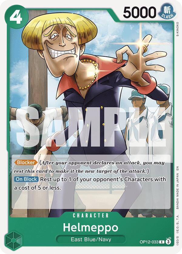 One Piece Card Game: Helmeppo card image