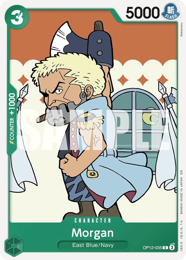One Piece Card Game: Morgan card image