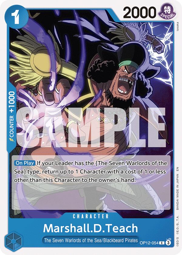 One Piece Card Game: Marshall.D.Teach card image