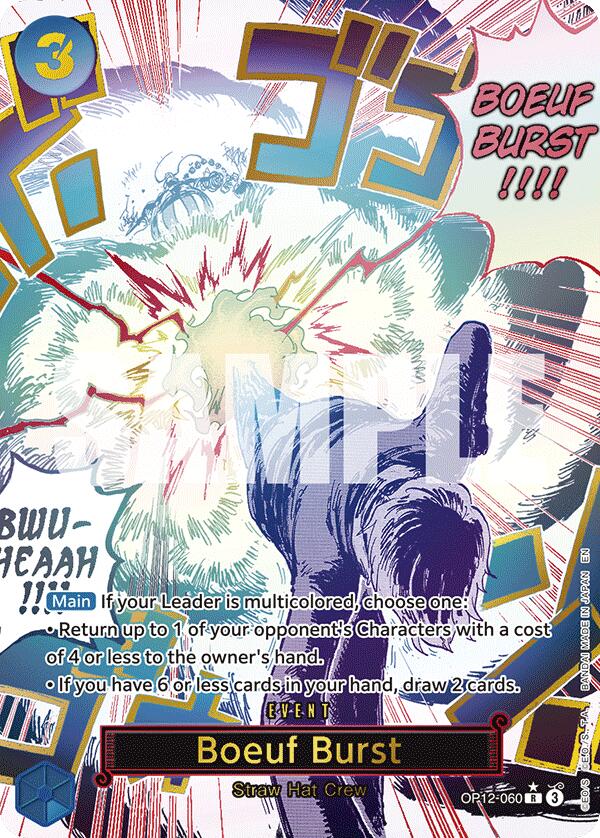 One Piece Card Game: Boeuf Burst (Alternate Art) card image