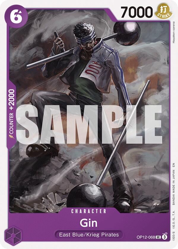 One Piece Card Game: Gin card image