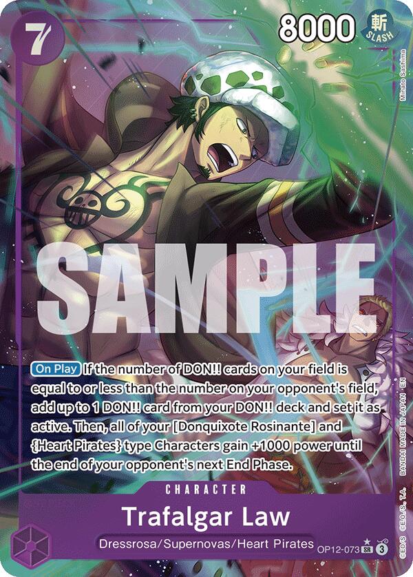 One Piece Card Game: Trafalgar Law (073) (Alternate Art) card image
