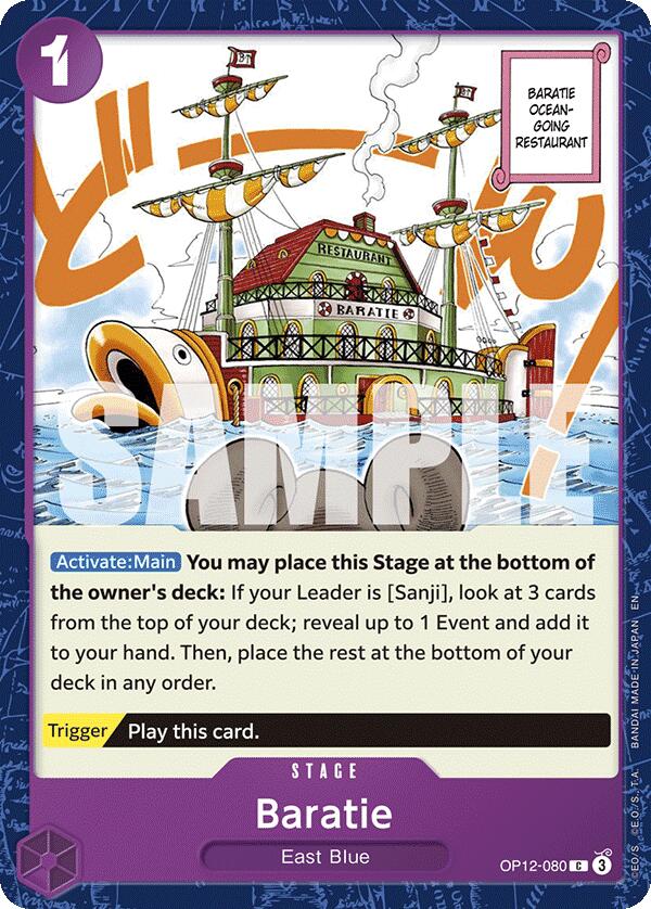 One Piece Card Game: Baratie card image