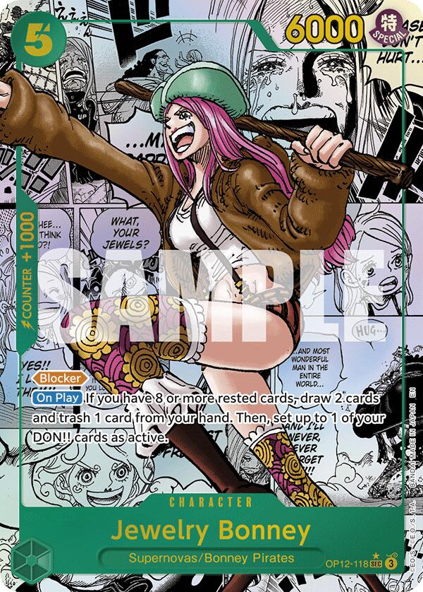 One Piece Card Game: Jewelry Bonney (118) (Manga) card image