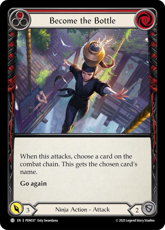 Flesh and Blood TCG: Become The Bottle (Red) card image