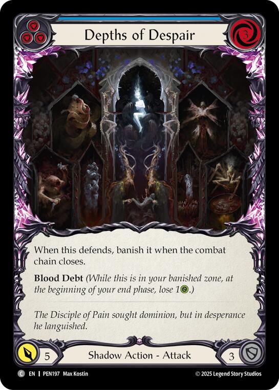 Flesh and Blood TCG: Depths Of Despair (Blue) card image