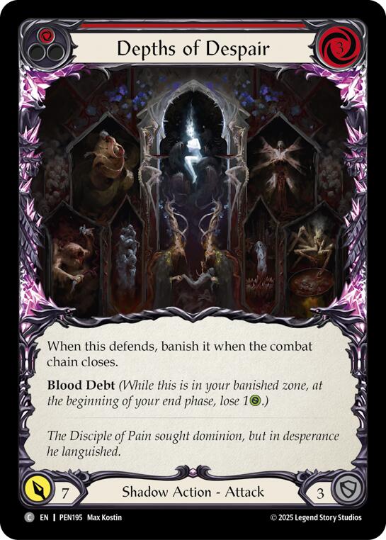 Flesh and Blood TCG: Depths Of Despair (Red) card image