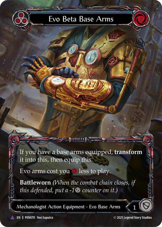 Flesh and Blood TCG: Evo Beta Base Arms (Blue) (Marvel) card image