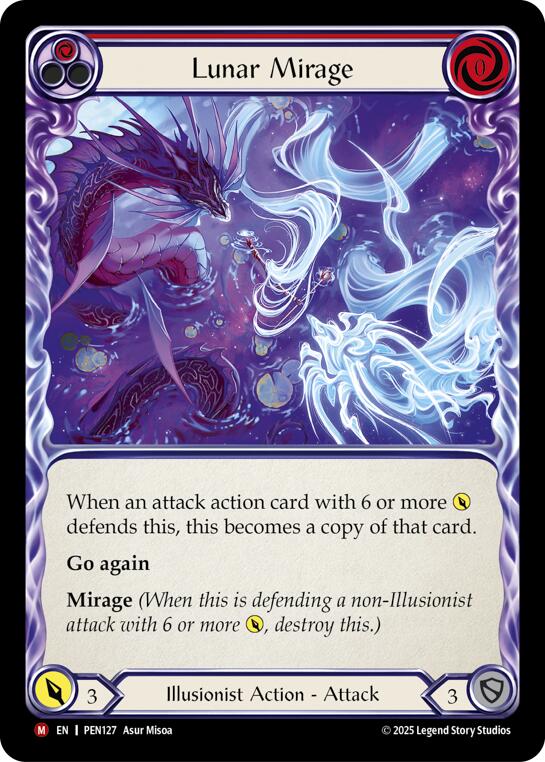 Flesh and Blood TCG: Lunar Mirage (Red) card image