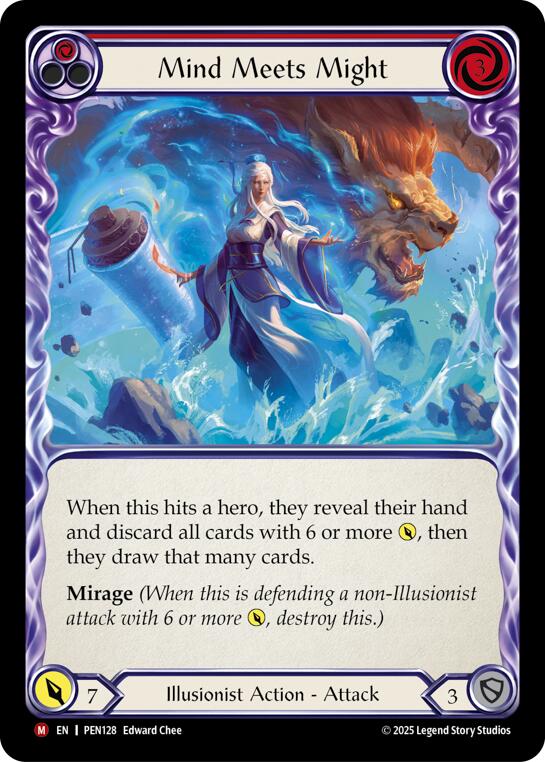 Flesh and Blood TCG: Mind Meets Might (Red) card image