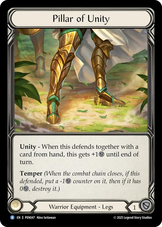 Flesh and Blood TCG: Pillar Of Unity card image