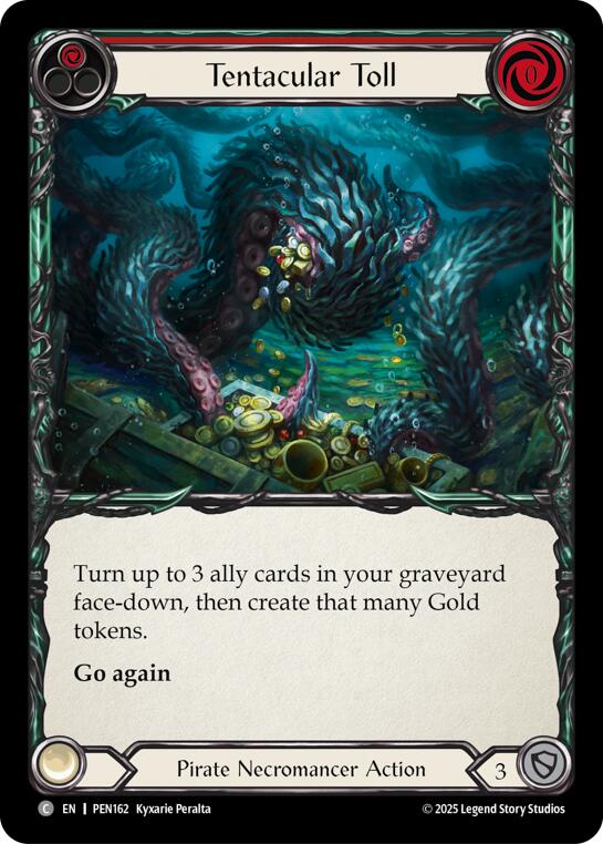Flesh and Blood TCG: Tentacular Toll (Red) card image