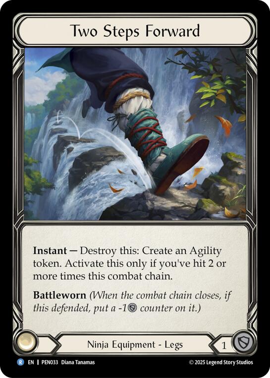 Flesh and Blood TCG: Two Steps Forward card image