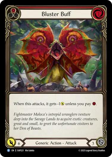 Flesh and Blood TCG: Bluster Buff card image