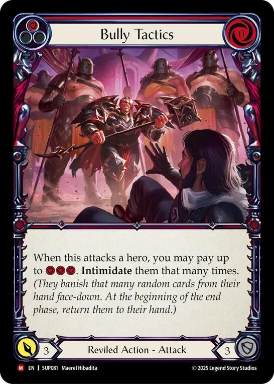 Flesh and Blood TCG: Bully Tactics card image